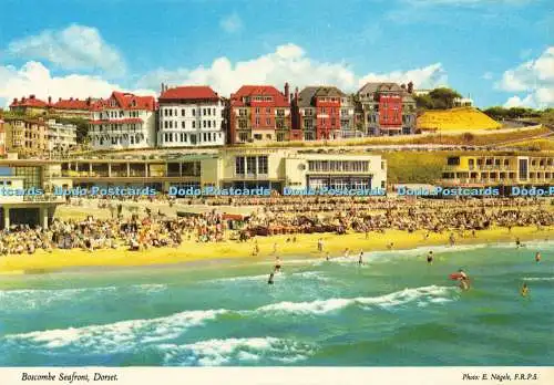 D177836 Dorset. Boscombe Seafront. John Hinde. E. Nagele