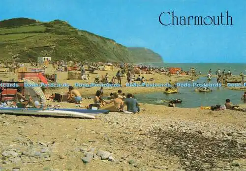 D177844 Charmouth. Der Strand. J. Lachs