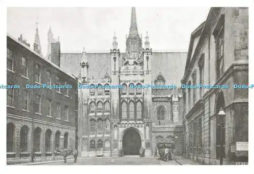 D177879 The Guildhall. Aurora. Historische Sehenswürdigkeiten von Old London