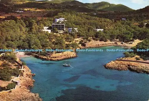 D175405 Ibiza. Balearen. Espana. San Antonio. Cala Gracio. Vista Aerea. Casa Fig