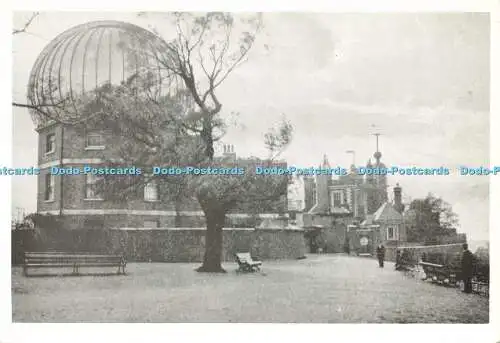 D177883 Greenwich Observatory. Aurora. Historische Sehenswürdigkeiten von Old London