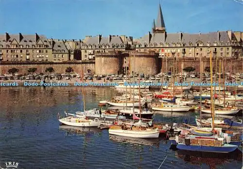 D175422 Saint Malo. Corsaire zitieren. Das Yachting Dock. das große Tor. C.A.P.I