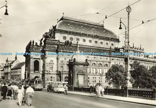 D177909 Praha. Nationaltheater Das Gebäude der Neorenaissance. Orbis. J. Ehm