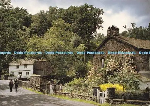 D176737 Elterwater Village. Peter Pedley Postkarten