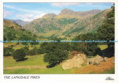 D176781 The Langdale Pikes. Millstone Karten