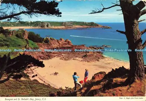 D177976 C.I. Beauport und St. Brelade Bay. Jersey. John Hinde. E. Nagele