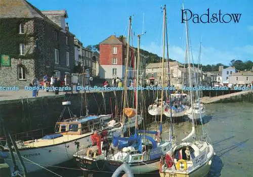 D177988 Padstow. Der Kai. J. Lachs