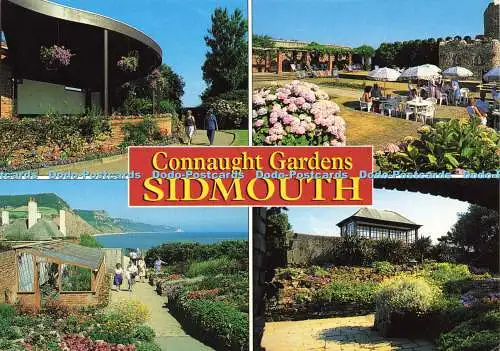 D178013 Sidmouth. Connaught Gardens. J. Salmon. Kamerafarbe. Multi View. 2003