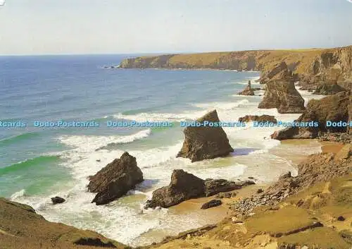 D178047 Cornwall. Bedruthanische Stufen. in der Nähe von Newquay. Der Blick vom Pendarves Point.