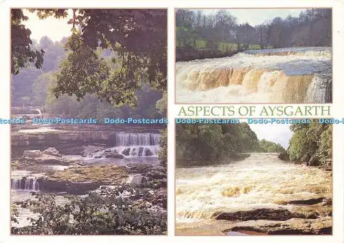 D176870 Aspekte von Aysgarth. The Lower Falls. Richter. C. 14544. Multi View