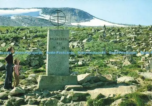 D176899 Norwegen. Salzfjellet. Polarsirkelen. Mittet