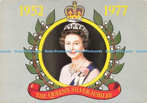 D178081 The Queen Silver Jubilee. H. M. Queen Elizabeth II. Postkartenverein