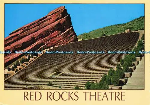 D178083 Colorado. Denver Mountain Parks. Red Rocks Theatre. John Hinde. Cooper P