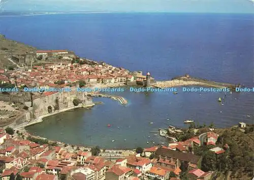 D178086 Collioure. Vue Generale. La Baie. S. Audumares Perpignan. 1983