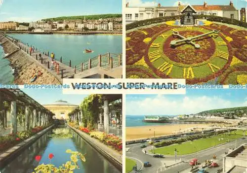 D176909 Weston Super Mare. John Hinde. E. Nagele. Multi View