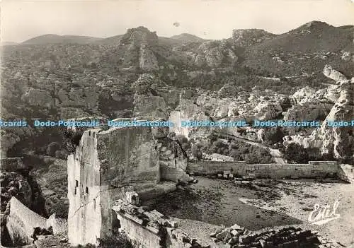 D178235 Les Baux de Provence. Höllental vom Paravelle-Turm aus gesehen. Estel. Lavell