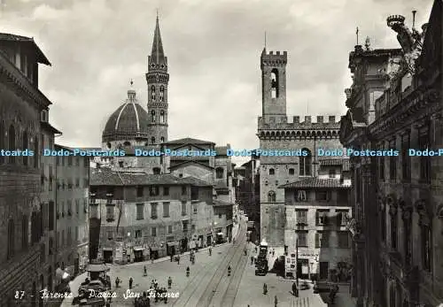 D178243 Firenze. Piazza San Firenze. M. und G. Tognoli. RP