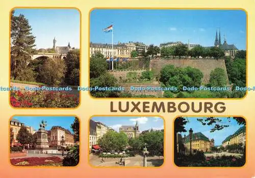 D177098 Luxemburg. Pont Grand Duc Adolphe. Ern. Nels Thill. Multi View