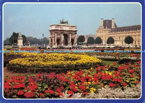 D177113 Jardins du Louvre. Alfa Kartos Kalenderverlag. Imagerie Suedoise. S.A.