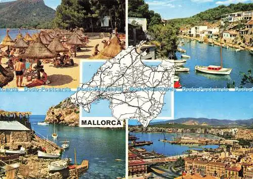 D178294 Mallorca. Farbe CYP Postales. Campana Puig Ferran. Multi View