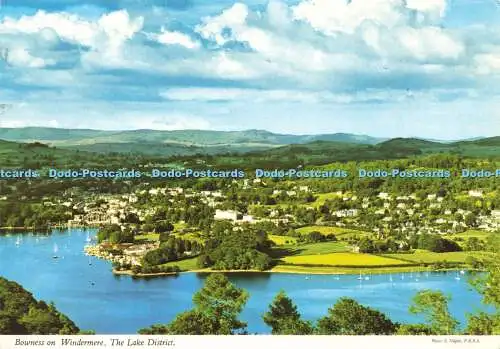 D178328 Bowness auf Windermere. The Lake District. John Hinde. E. Nagele. F.R.P