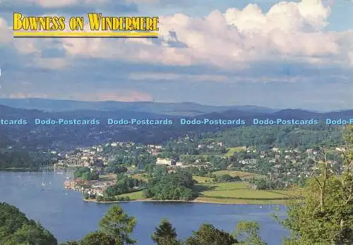 D178351 Bowness auf Windermere. John Hinde. E. Nagele. F.R.P.S. 2000