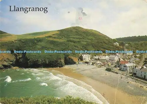 D178353 Llangranog. Ein kleines Resort in einer tiefen Schlucht zwischen Klippen. Richter. C 11