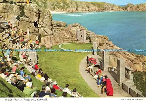 D178357 Cornwall. Porthcurno. Minack Theater. John Hinde. E. Ludwig