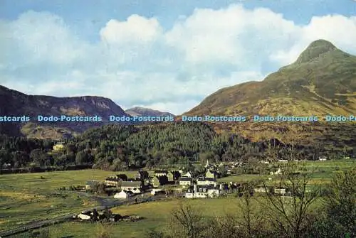 D178358 Argyll. Glencoe Village. Carnoch. besser bekannt als das Dorf Glencoe