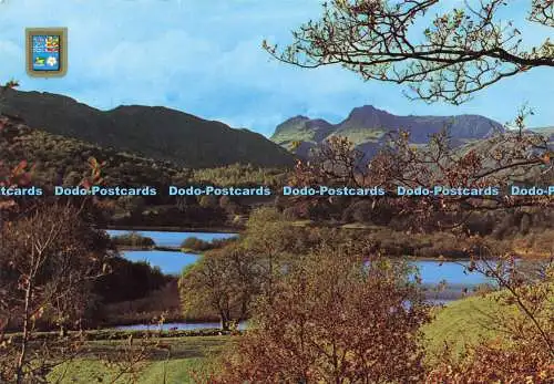 D177198 Elterwater und Langdale Pikes. Sanderson und Dixon. Fisa