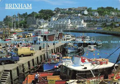 D178392 Brixham. Der Pier. J. Salmon. Kamerafarbe. 1995