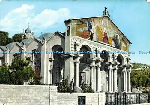 D178405 Jerusalem. Gethsemane Kirche. Al Andalus Bibliothek. 1964