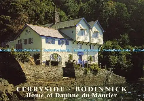 D178469 Fährseite. Bodinnick. Heimat von Daphne du Maurier. J. Salmon. Kamerafarbe