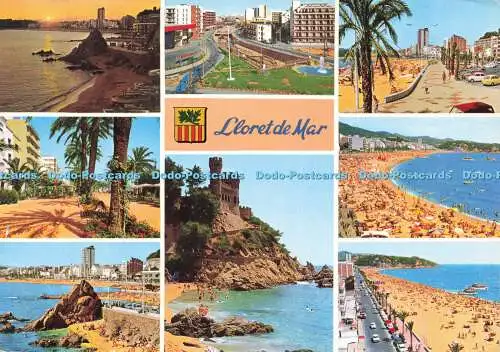 D178495 Lloret de Mar. Costa Brava. Werticrom. S.A. Postales International Colo