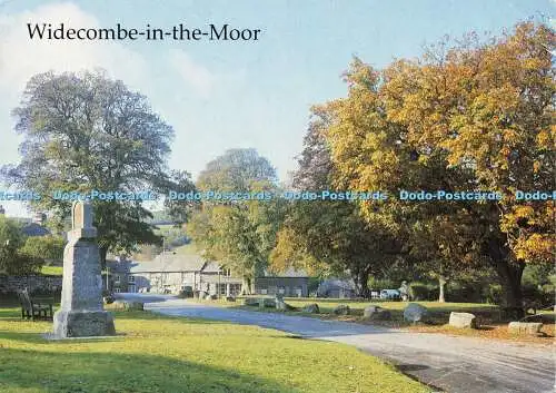 D178568 Widecombe im Moor. Ein malerisches Dorf in einer hohen Falte von Dartmoor.