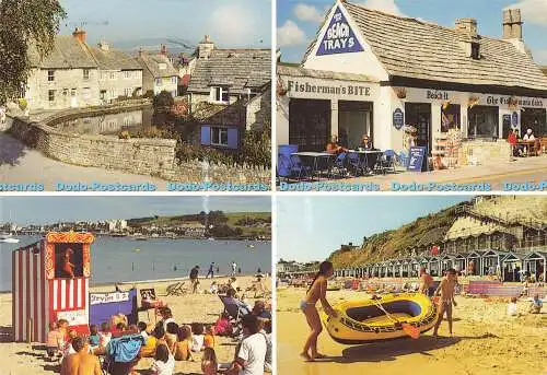 D178671 Dorset. Swanage. The Fisherman Catch Restaurant. Uferstraße. Dolphin Pri