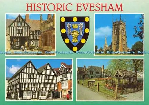 D178698 Historisches Evesham. J. Salmon. Kamerafarbe. Multi View