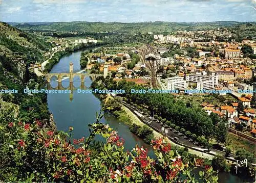 D178714 Cahors. Le Pont Valentre. le Lot et la Ville. Yvon. S.P.A.D.E.M