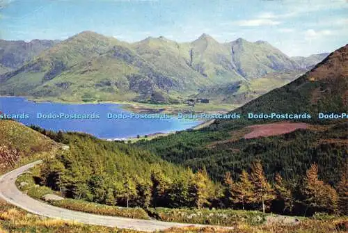 D178715 Schottland. Wester Ross. Die fünf Schwestern von Kintail und Loch Duich. J. Ar