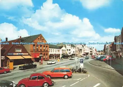 D178737 Bredstedt. Nordfriesland. Markt mit Osterstraße. Schoning. Gebruder Sch