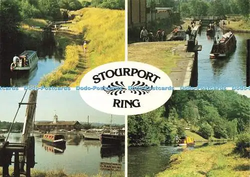 D178875 Stourport Ring. Climbing Tardebigge Schlösser. Diglis Schlösser. Worcester. Stou