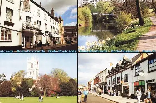 D178903 Melton Mowbray. George Hotel. River Eye. Nottingham Street. Fotografische