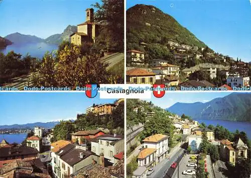 D178927 Castagnola. Sopra Lugano TI. Karl Engelberger. Nr. 9086. Multi View