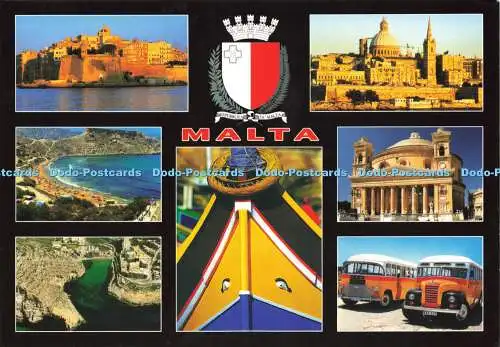 D178941 Malta. Senglea Point. Valletta. Malta Busse. Mosta Kuppelkirche. klicken. M
