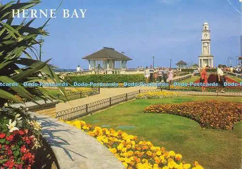 D179145 Herne Bay. Promenade und Uhrturm. J. Salmon. Kamerafarbe