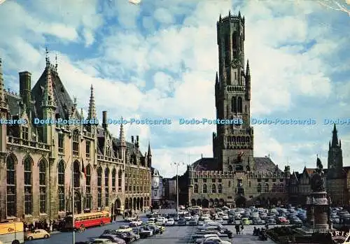 D179152 Brügge. Grand Place. Nels. Ern. Thill. Iris. 1966