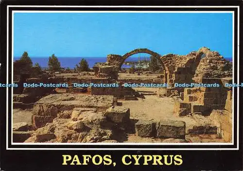 D178965 Paphos. Zypern. Colonnes. Chateau Byzantin. N. G. Triarchos