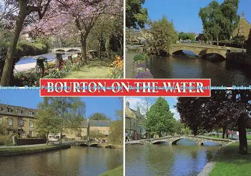 D179162 Bourton auf dem Wasser. Brücken über den Fluss Windrush. J. Salmon. Kamera