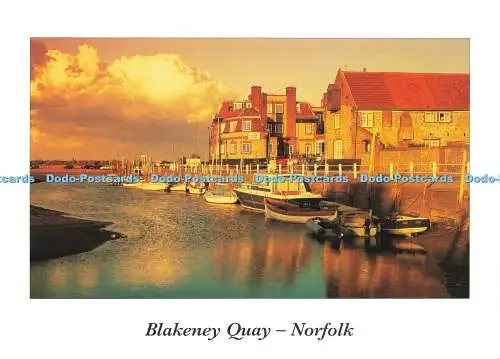 D179167 Norfolk. Blakeney Quay in der Abenddämmerung. Thorndick und Dawson. Alan Blair. 2003