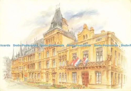 D178984 Luxemburg. Le Palais Grand Ducal. Cocart. 1995